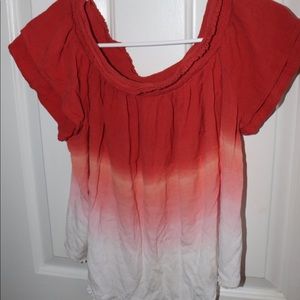 Off the shoulder top